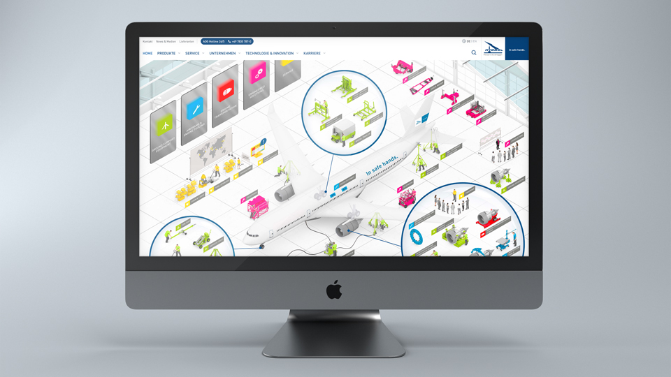 Website und Mindmap: Markenrelaunch für Hydro